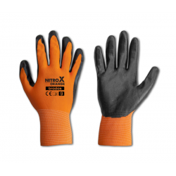 Bradas Γάντια Εργασίας Νιτριλίου Nitrox Orange Bradas Γάντια Εργασίας Νιτριλίου Nitrox Orange