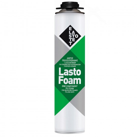 Elastotet Αφρός Πολυουρεθάνης Lastofoam Πιστολιού 750ml