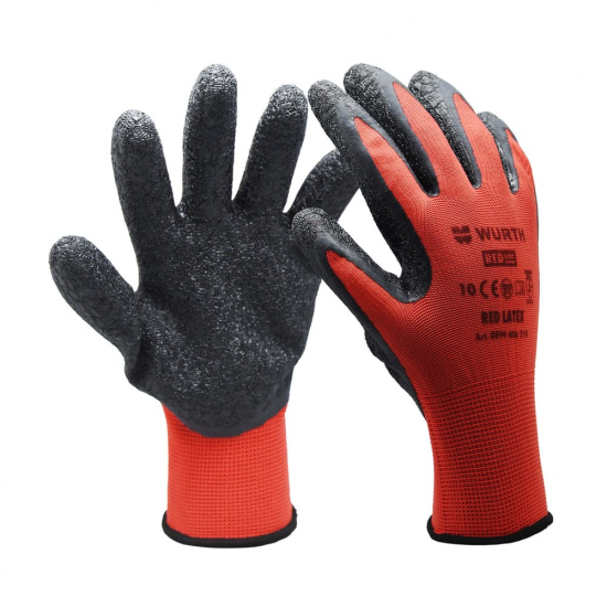 Würth Γάντια Προστασίας Red Latex Multifit Würth Γάντια Προστασίας Red Latex Multifit