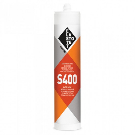 Elastotet S-400 Σιλικόνη Λευκή 280ml Elastotet S-400 Σιλικόνη Λευκή 280ml