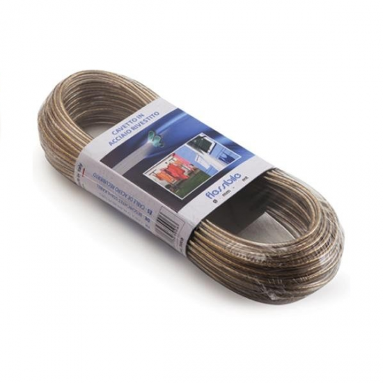 Filomat Συρματόσχοινο με Επένδυση PVC 4mm x 10m Filomat Συρματόσχοινο με Επένδυση PVC 4mm x 10m